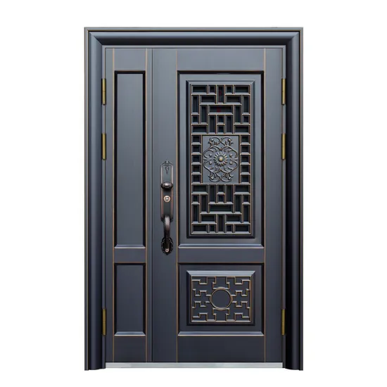 Exterior Front Cast Aluminum Door Guangzhou