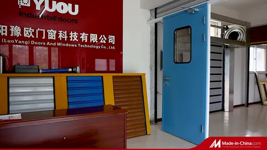 GMP 304 Stainless Metal Iron Galvanized Steel Hygiene Clean Room Flush Swing Entry Fire Security Doors for Interior/Food/Hospital/Pharmaceutical/Laboratory